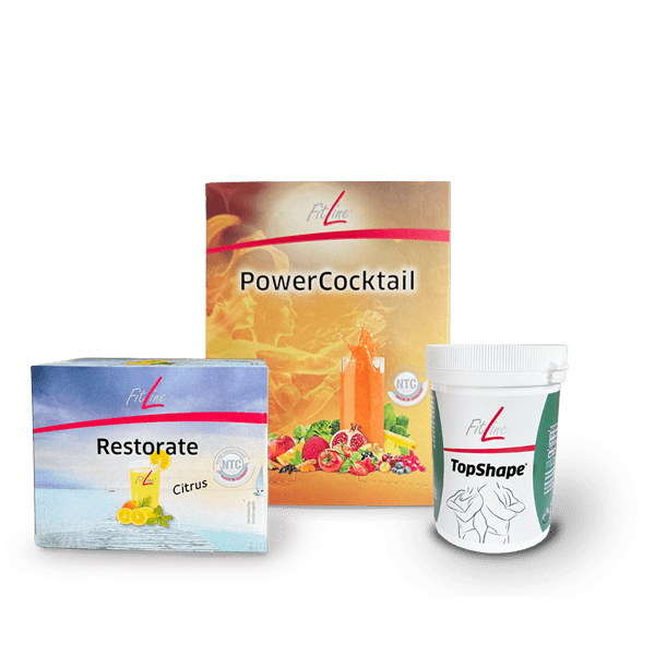 FitLine   TopShape Starterset   TopShape + PowerCocktail + Restorate Citrus