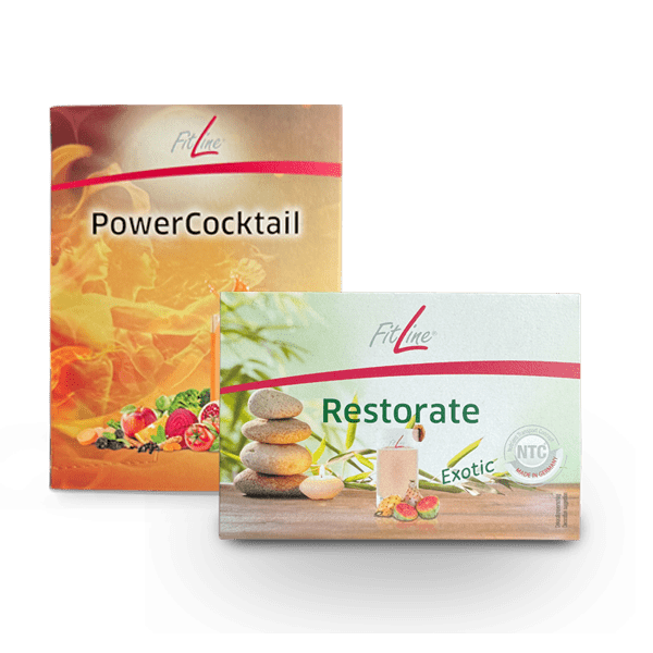 Fitline Optimal Set PowerCocktail + Restorate Exotic